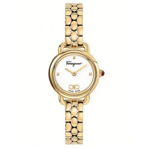 Đồng Hồ Salvatore Ferragamo Chính Hãng Nữ SFHT00620 Varina Gold Ladies Watch