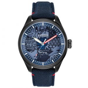 Đồng Hồ Citizen Nam Chính Hãng AW2037-04W Marvel Heroes Eco-Drive Men's Watch