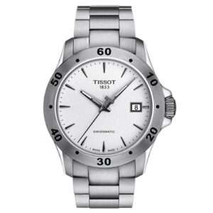 Đồng Hồ Tissot Chính Hãng Nam T106.407.11.031.01 T1064071103101 V8 Swissmatic White Dial Men's Watch