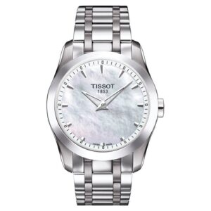Đồng Hồ Tissot Chính Hãng Nữ T035.210.11.011.00 T0352101101100 T-Trend Couturier White Dial Ladies Watch