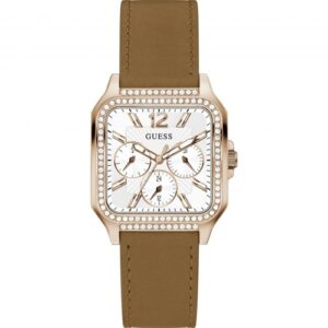 Đồng Hồ Guess Chính Hãng Nữ GW0309L3 Multifunction Leather Ladies Watch
