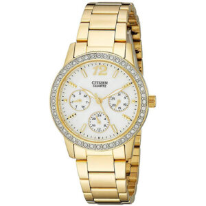 Đồng Hồ Citizen Chính Hãng Nữ ED8092-58D Quartz Multi Function Day & Date Ladies Watch