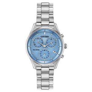 Đồng Hồ Citizen Chính Hãng Nữ FB1440-57L Chandler Blue Dial Ladies Watch