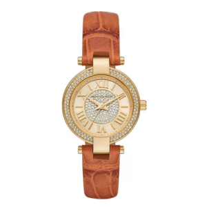 Đồng Hồ Michael Kors Nữ Chính Hãng MK2981 Brown Leather Watch