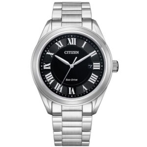 Đồng Hồ Citizen Chính Hãng Nam AW1690-51E Eco-Drive Calendar Silver-Tone