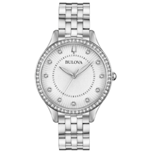 Đồng Hồ Bulova Chính Hãng Nữ 96L270 Silver Diamonds Women's Watch