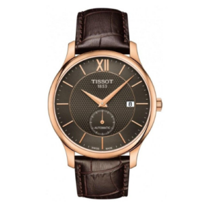Đồng Hồ Tissot Chính Hãng Nam T0634283606800 T063.428.36.068.00 Tradition Automatic Anthracite Dial Men's Watch