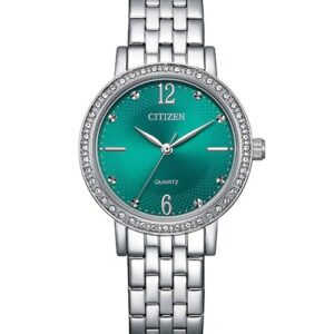 Đồng Hồ Citizen Nữ Chính Hãng EL3100-55Z Silver Women's Watch