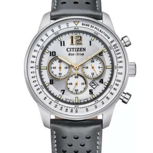 Đồng Hồ Citizen Chính Hãng Nam  Eco-Drive Choronograp Base 30 Pulsations CA4500-24H