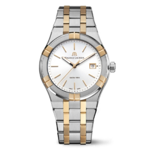 Đồng Hồ Maurice Lacroix Chính Hãng Nam AI1108-PVP02-130-1  Aikon Quartz Two- Tone Watch