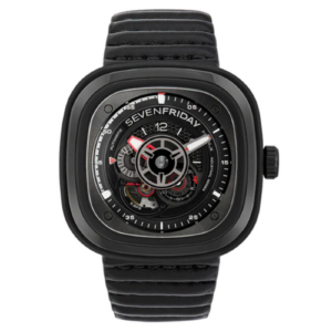 Đồng Hồ SevenFriday Nam Chính Hãng P3C/06 Black Leather Men's Watch
