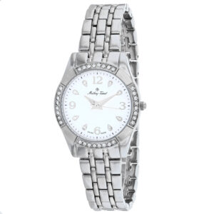Đồng Hồ Mathey Tissot Chính Hãng Nữ FLEURY 2568 White Dial Watch - D2568AI