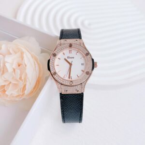 Đồng Hồ Rivero Nữ Chính Hãng Pink Leather Ladies Watch