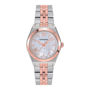 Đồng Hồ Salvatore Ferragamo Chính Hãng Nữ SFKJ01124 Vega Quartz Silver Dial Ladies Watch