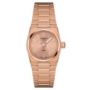 Đồng Hồ Tissot Chính Hãng Nữ T137.010.33.506.00 Yellow Rose-Tone Watch 25mm