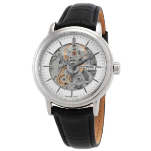 Đồng Hồ Raymond Weil Chính Hãng Nam 2815-STC-65005 Maestro Automatic Black Leather Men's Watch
