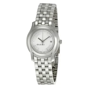 Đồng Hồ Gucci Chính Hãng Nữ Stainless Steel Silver Tone Ladies Watch YA055519